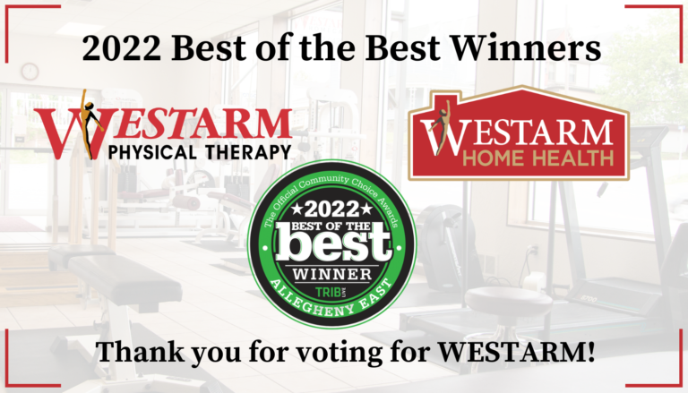 2022 best of the best winner for Physical Therapy and Home Health